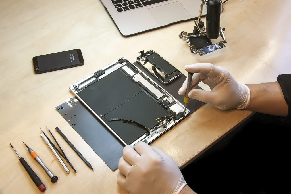 Tablet reparatie